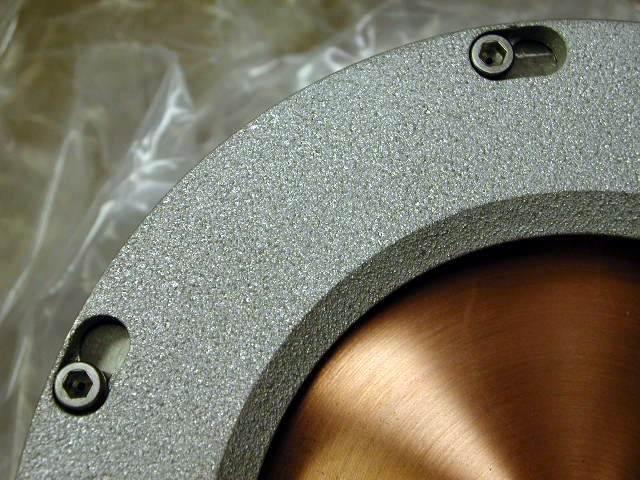 Twin Arc Spray on Anode Shield